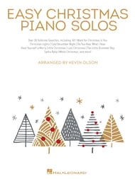 Easy Christmas Piano Solos piano sheet music cover